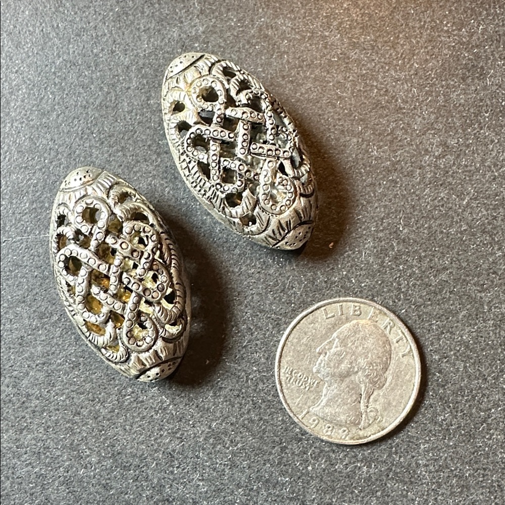 Rare Vintage Metal Beads